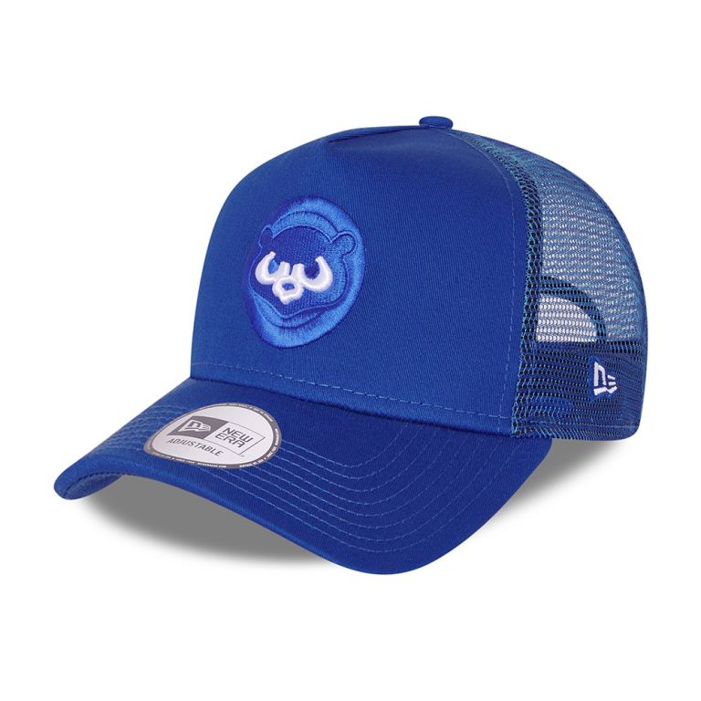 Gorras New Era Mlb Azules - Chicago Cubs Elemental A-Frame Trucker 37458BIOD